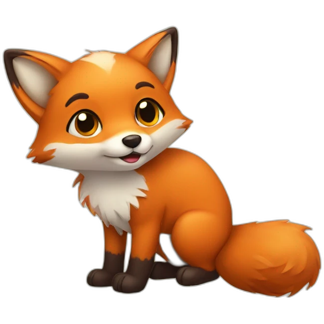 cute fox emoji