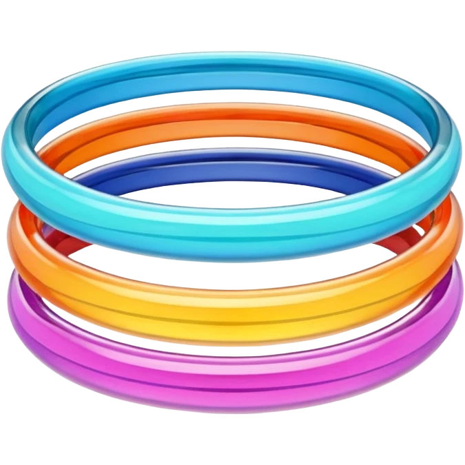   Colourfull Glass Bangles emoji