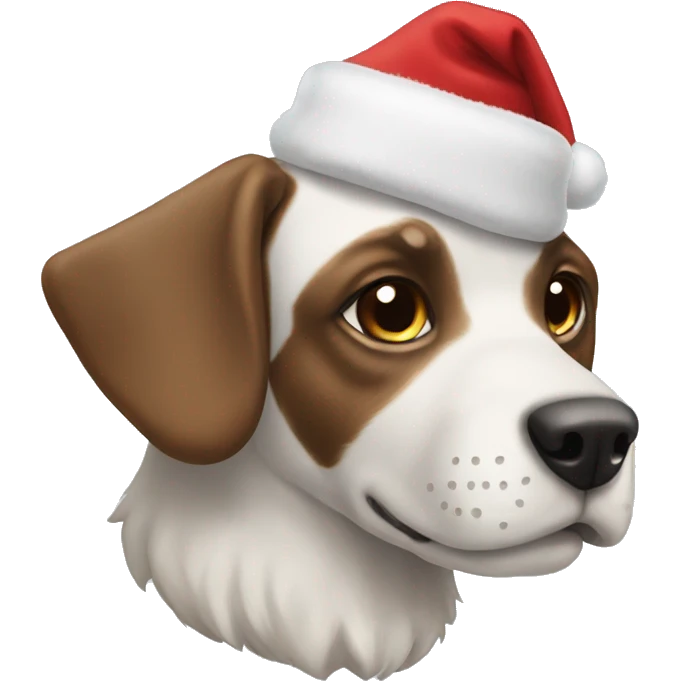 Dog cristmast emoji