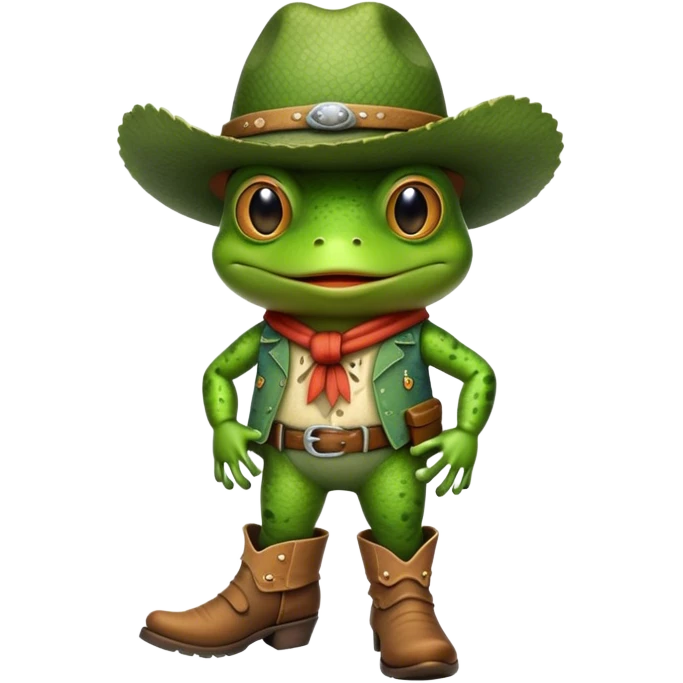 cowboy frog emoji