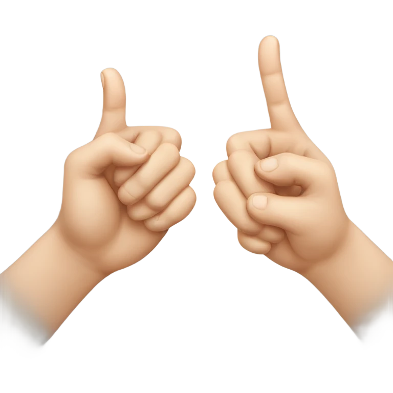 two russian hands greeting each other  emoji