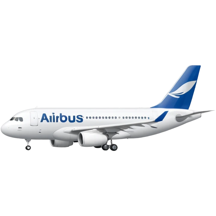 make the Airbus A318 blank text and the tail logo dissapear pls and the tail logo must be just a blank white colored nothing thing emoji