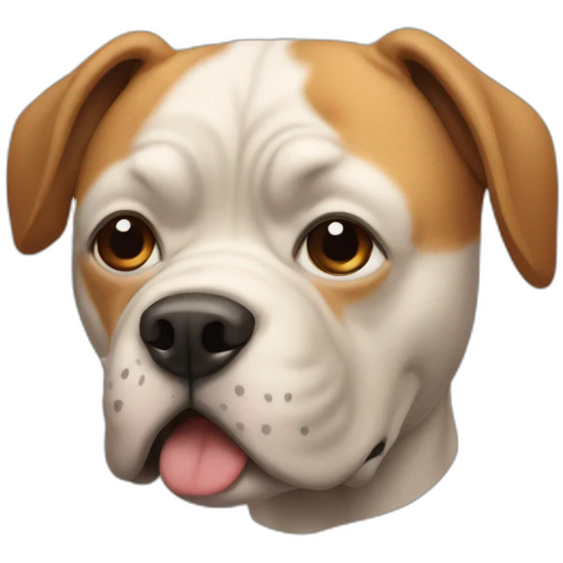 Dog xl bully emoji