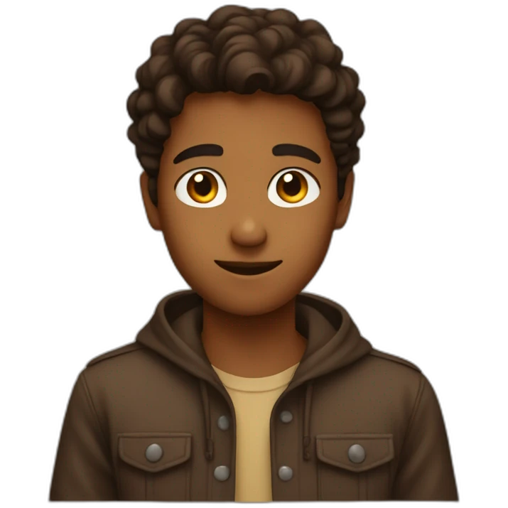 brown boy that does cs emoji