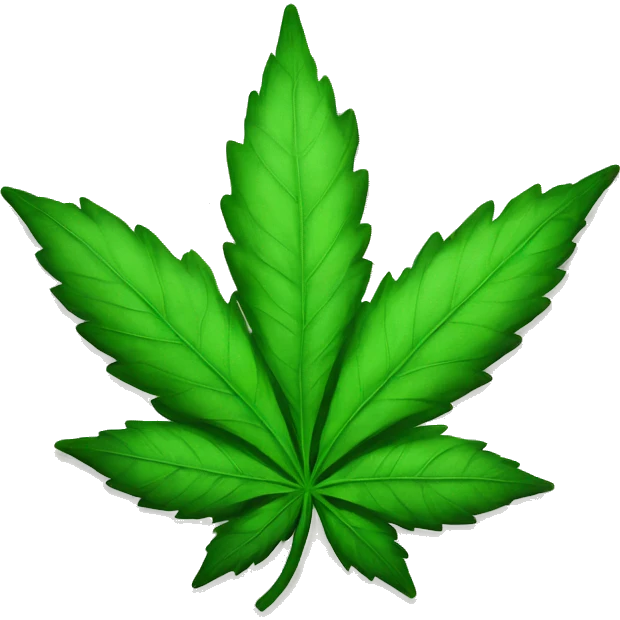 weed leaf  emoji