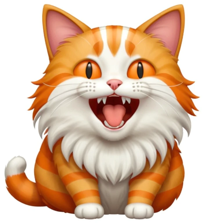 gatto che sbadiglia  emoji