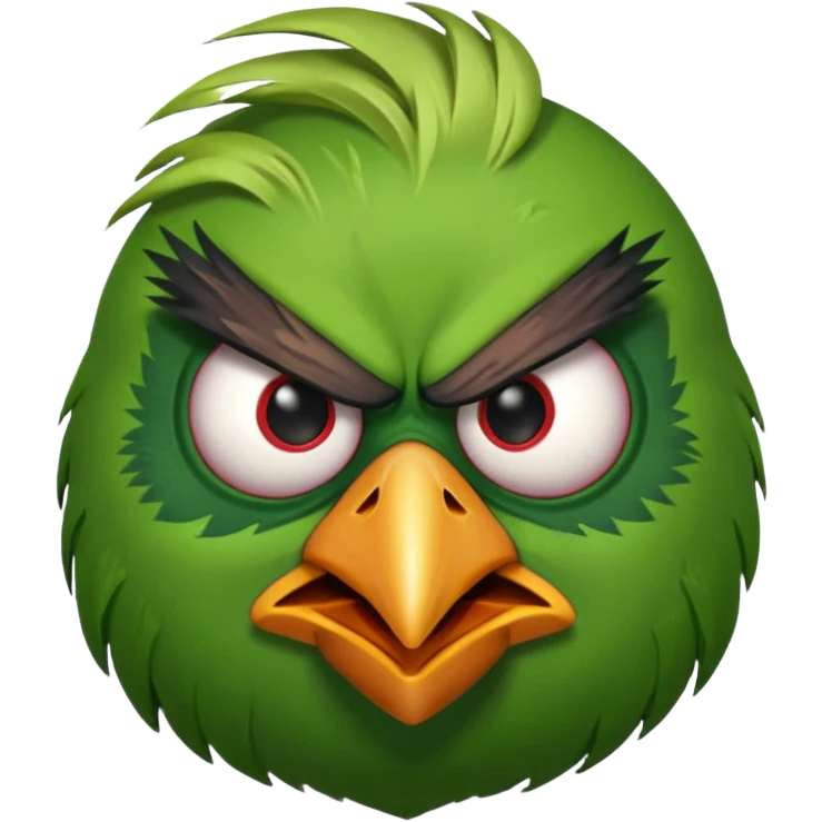 зомби птичка энгри бердс emoji