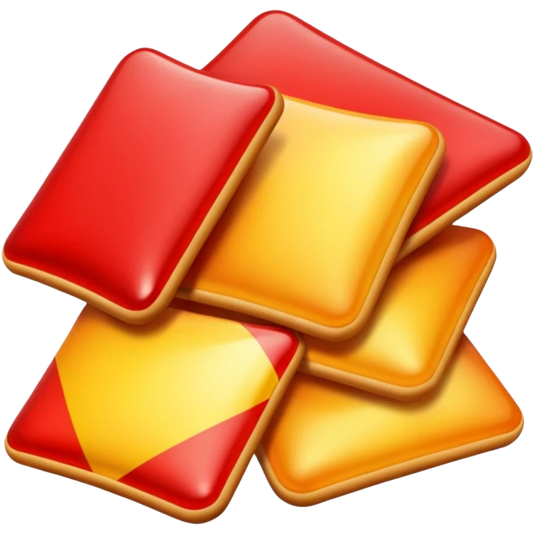 Red chips emoji render emoji