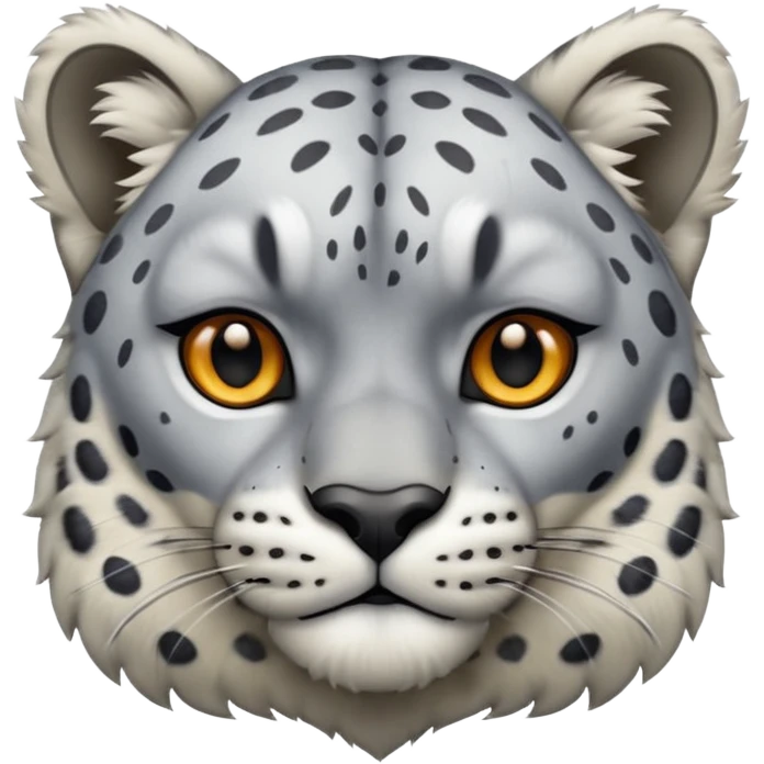 Snow leopard emoji