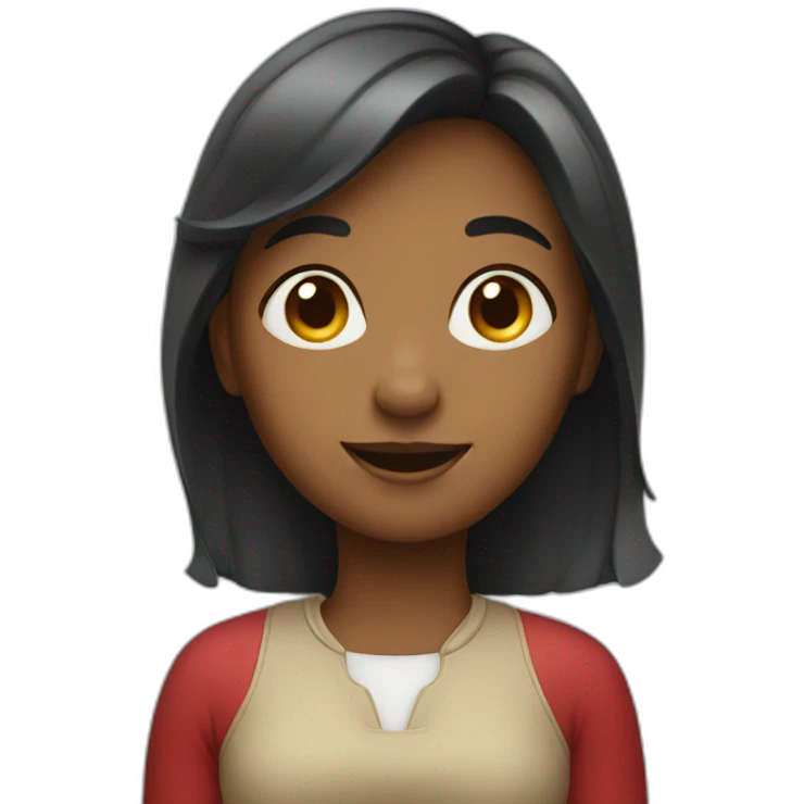 Apple girl emoji