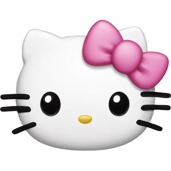 Hello kitty emoji