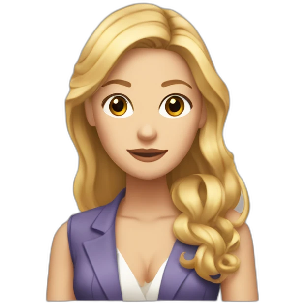 Serena van der woodsen emoji