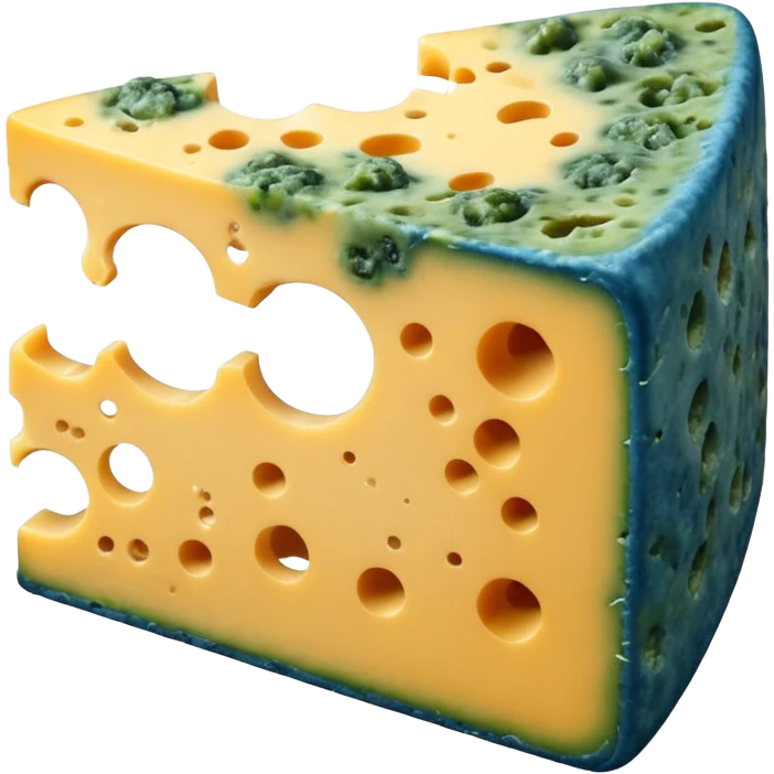 moldy cheese slice emoji