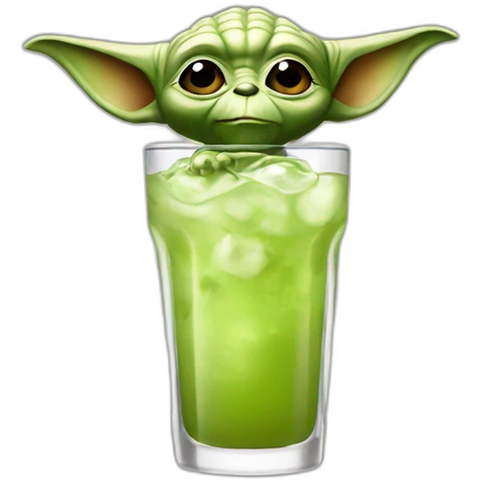 Yoda-drink-bear emoji