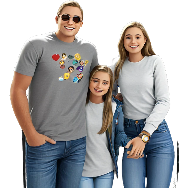 friends enjoying a sunny day emoji