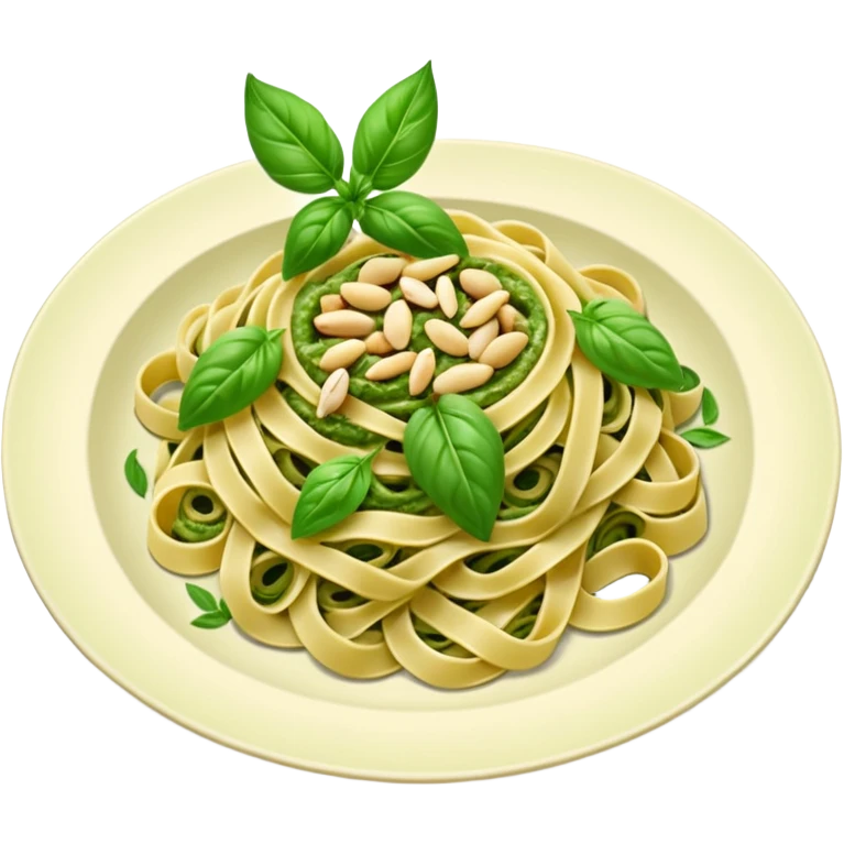Pesto pasta emoji