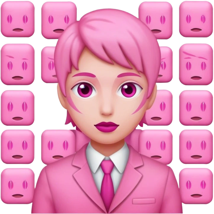 pink organization emoji