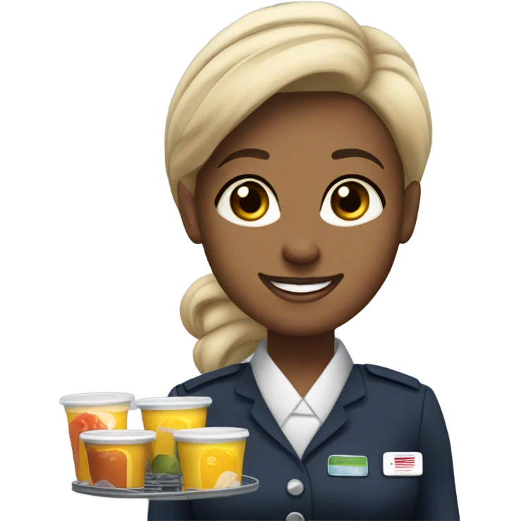 Flight attendant emoji