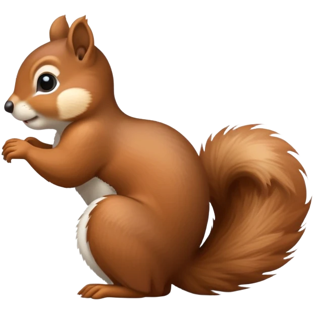 squirrel twerking view from back emoji