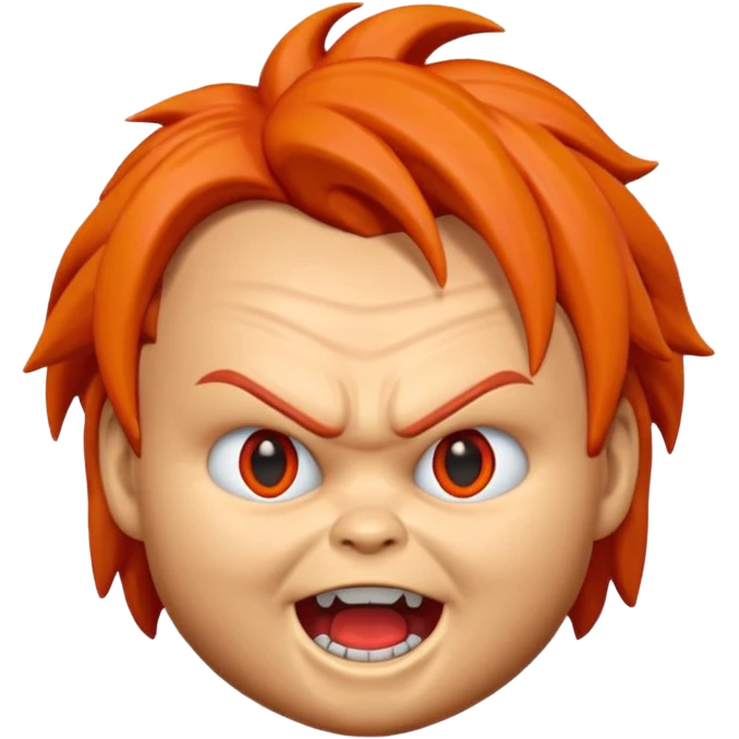 Un emojin de chuky emoji