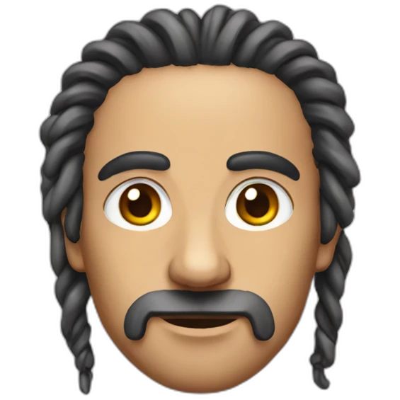Zemmour with dread locks  emoji