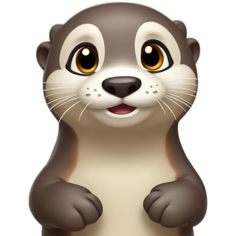 Cute nemo otter emoji