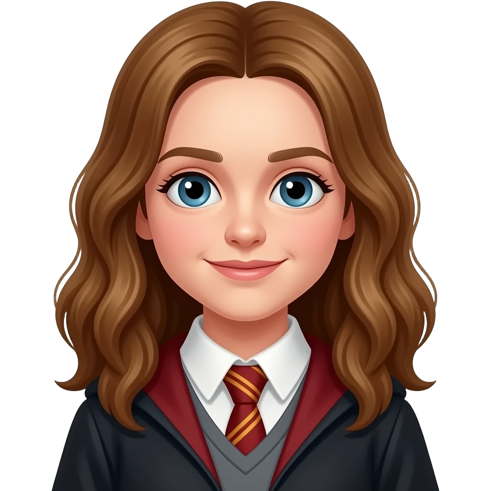 Longer browner hair hermionie emoji