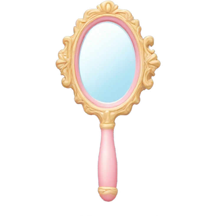cute little mirror emoji