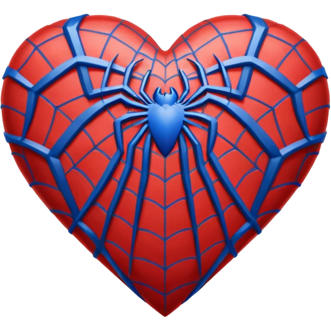 spiderman heart emoji