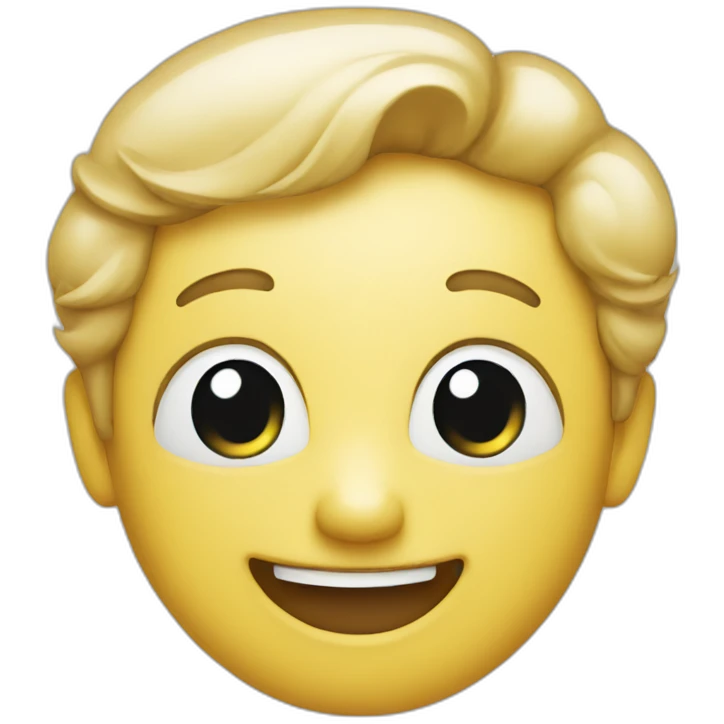 Happy face emoji