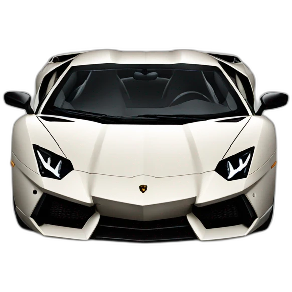 Lamborghini Aventador emoji