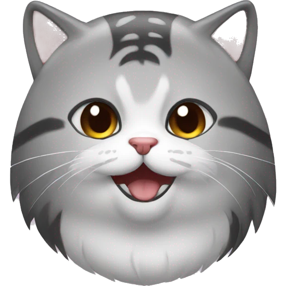Mewing emoji