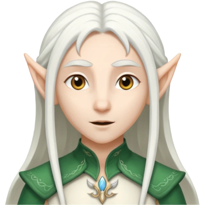 beyaz elf emoji