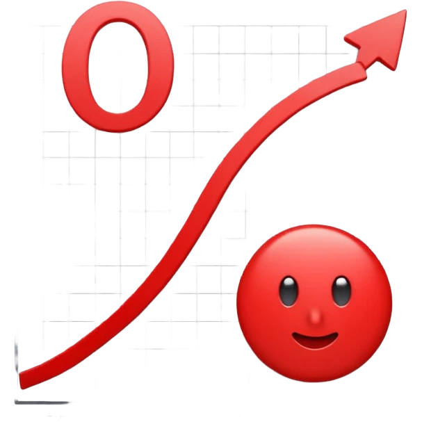 the number 36 on top of a graph with a downwards trajectory emoji