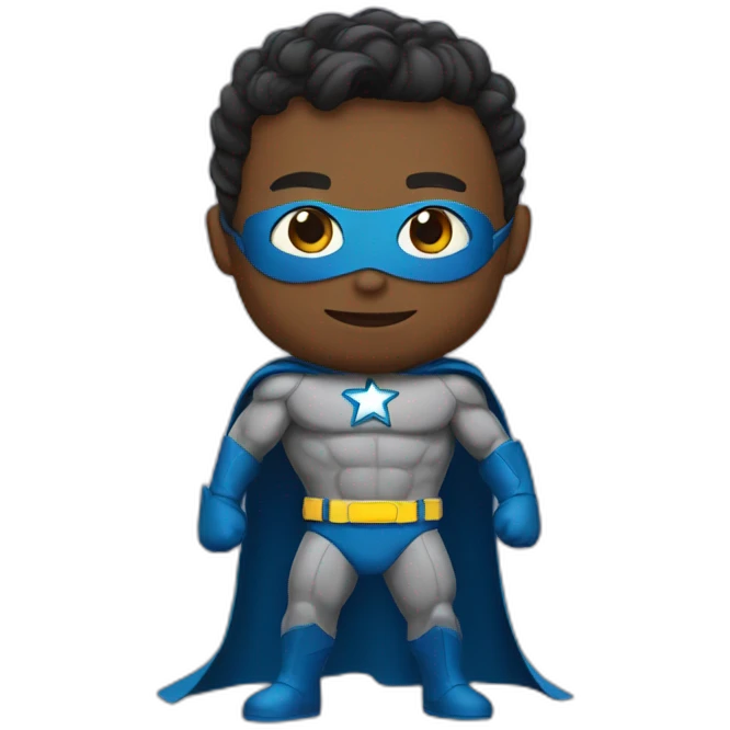 Superhero emoji