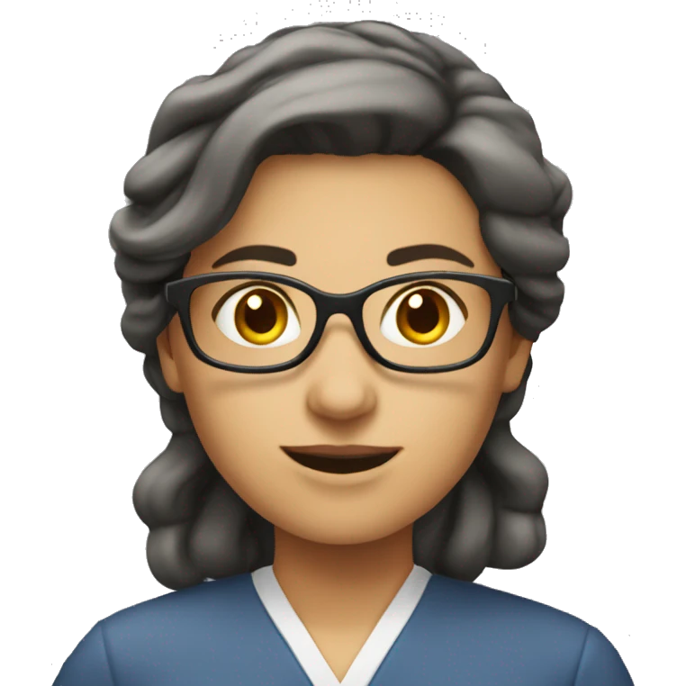 PROFESORA ENSEÑANDO emoji