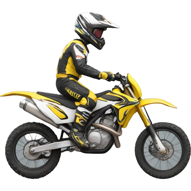 Moto cross emoji