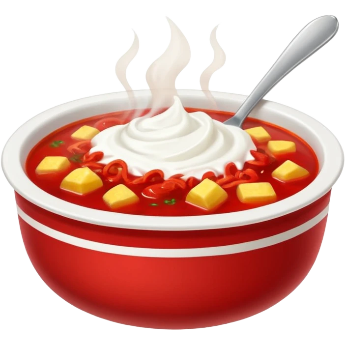 Ukrainian borsch emoji