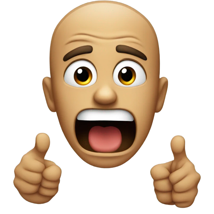 emoji shrugging hands incensed emoji