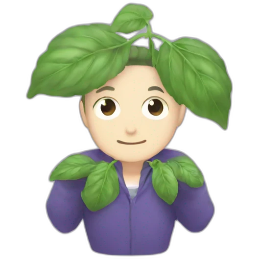 Basil from omori emoji