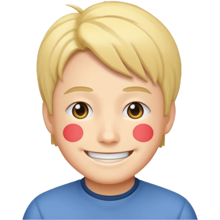 GOJO SATORU SMILING EMOJI emoji