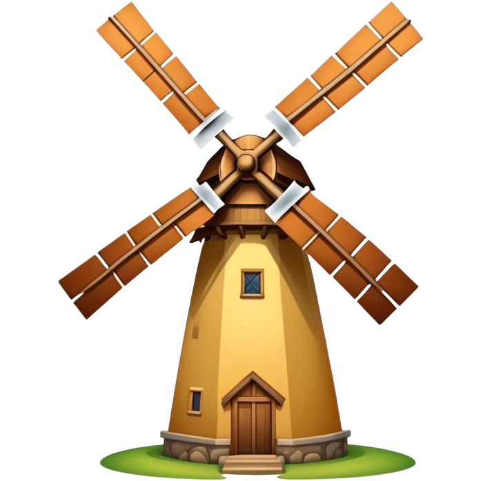 A windmill  emoji