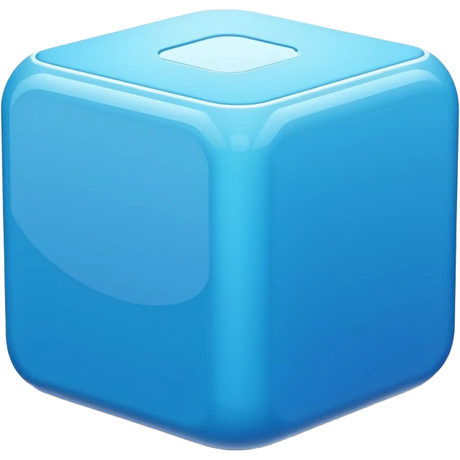  modern software box. Smooth 3D form, rounded edges, soft realistic lighting, minimalist design, no text or logos, neutral background. Rendered in the same realistic style as official Apple emojis (like the toolbox or laptop emoji). emoji