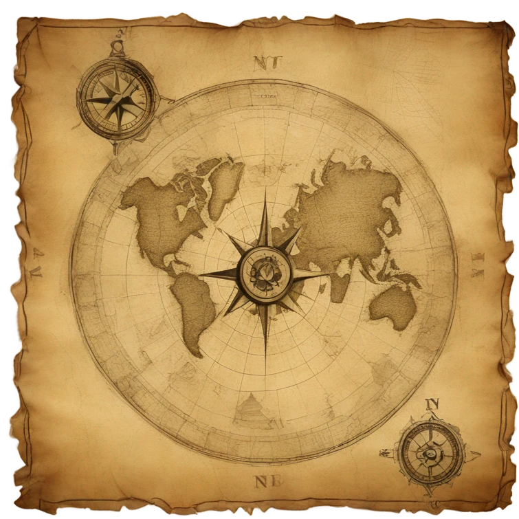 map parchment emoji
