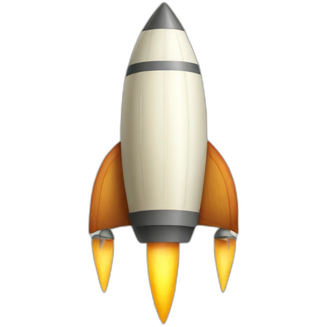 bamboo rocketship emoji
