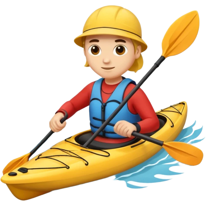 Kayaker emoji