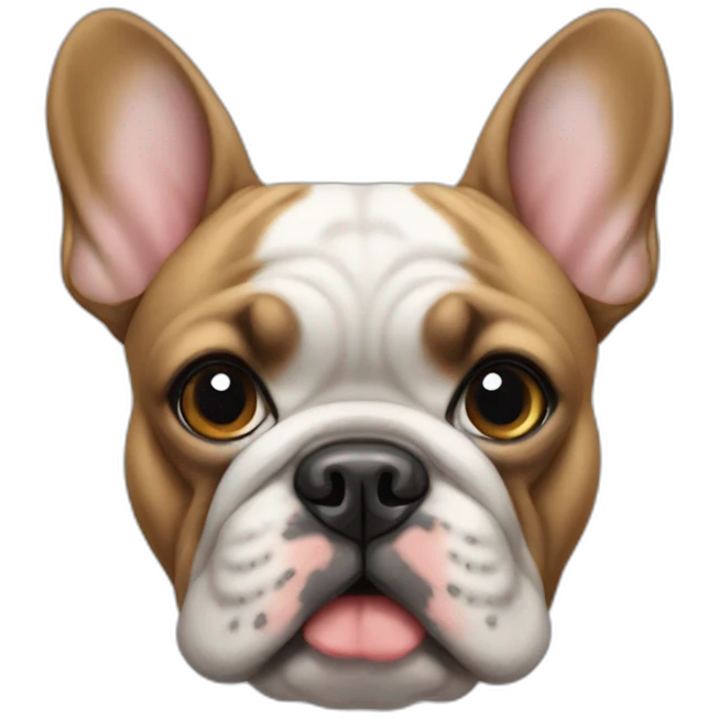 Frenchie bulldog emoji