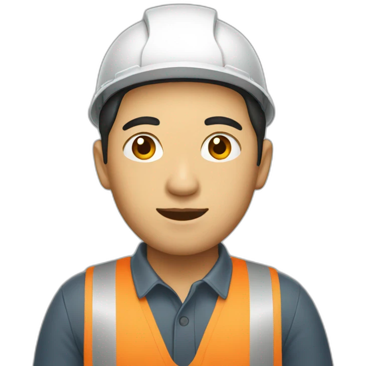 asian worker emoji