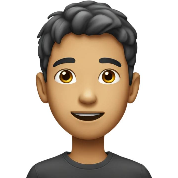 boy with long chin emoji