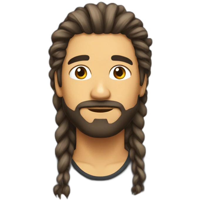 Cabelo crespo emoji